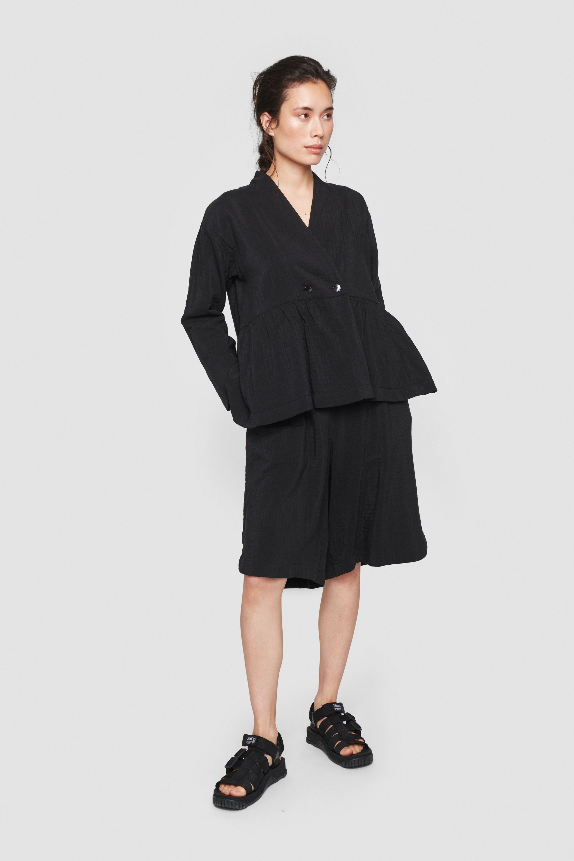 Hakone doubleweave short jacket
