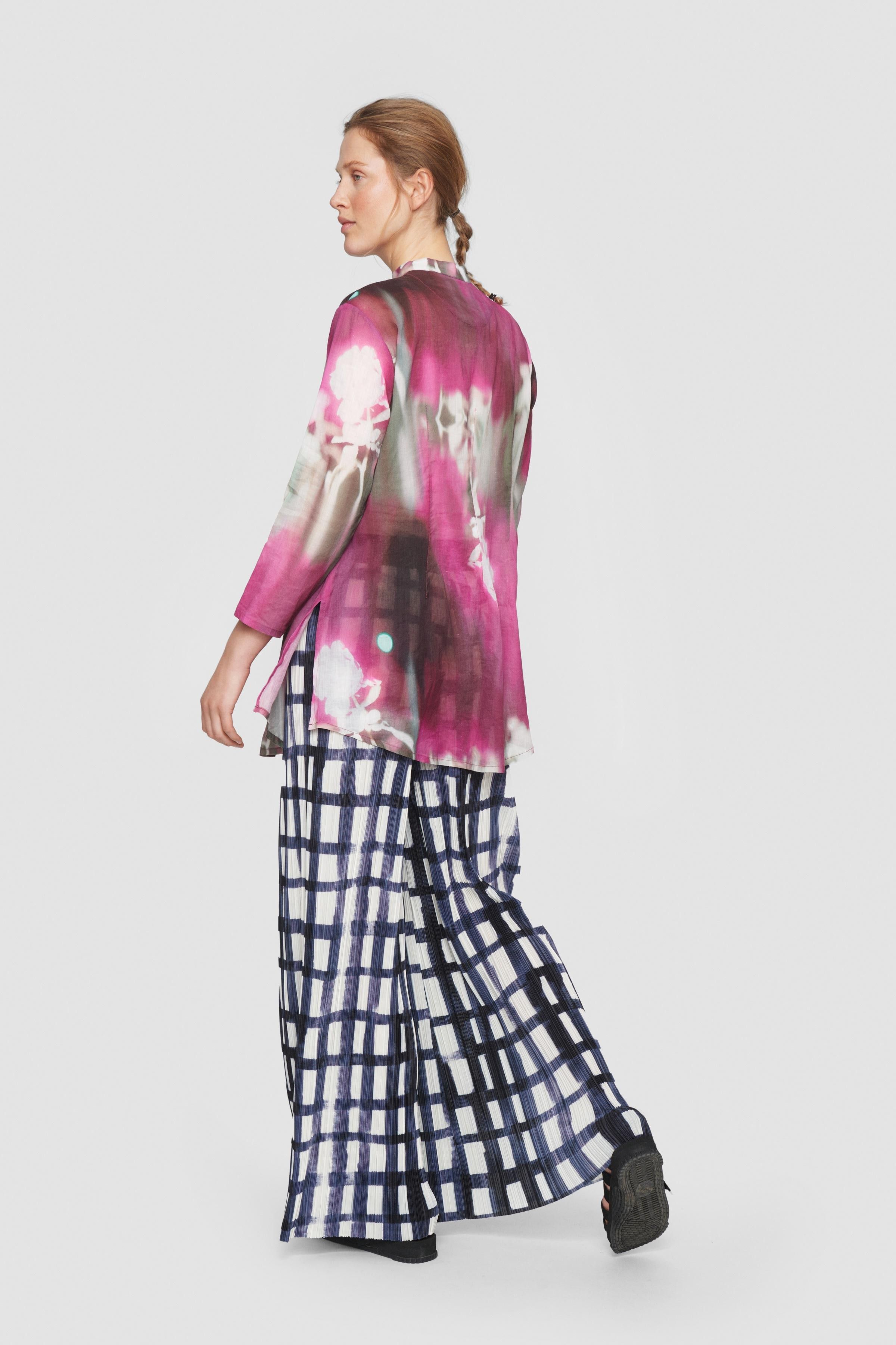 Watercolour check pants