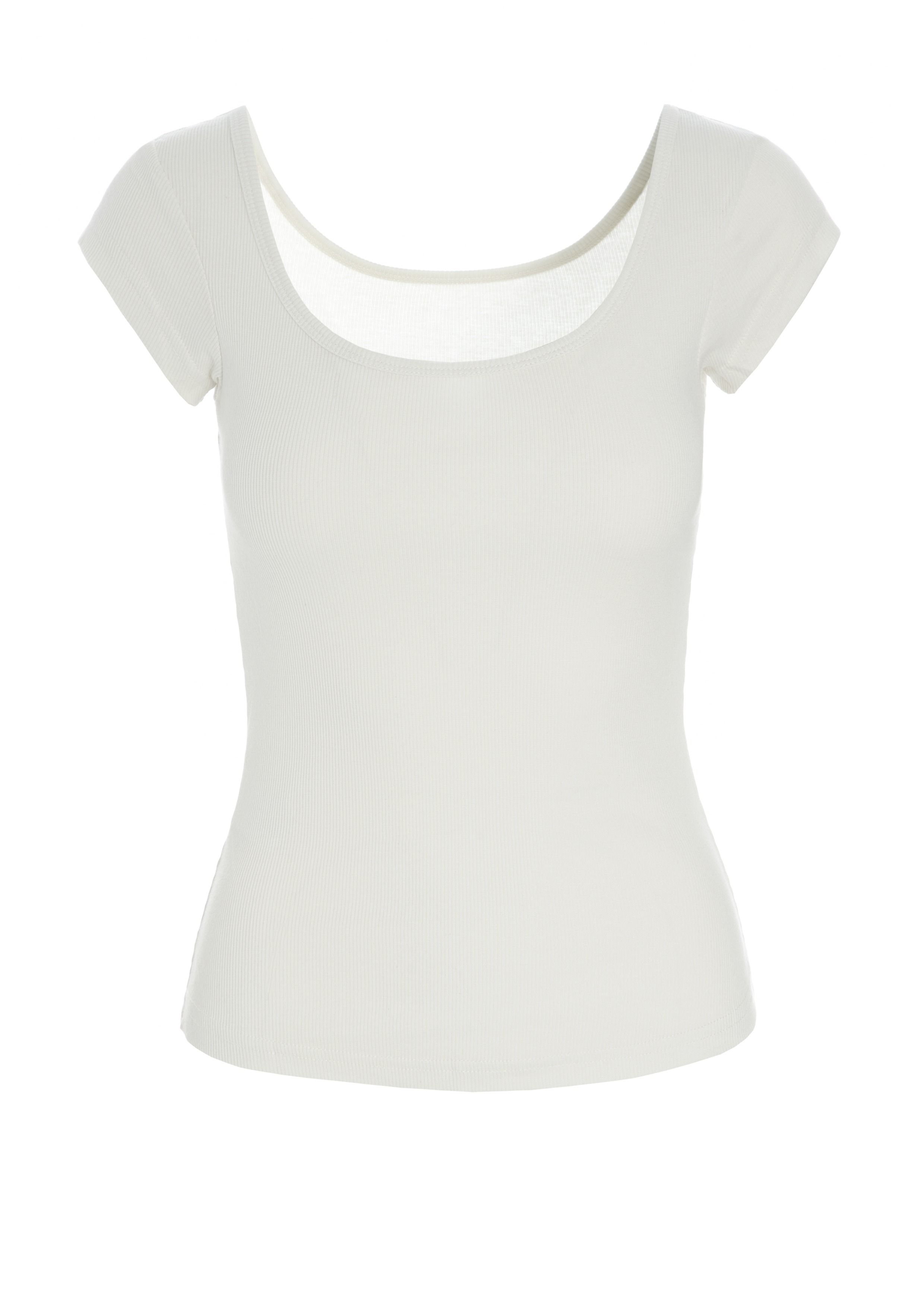 COLUMN JERSEY T-SHIRT