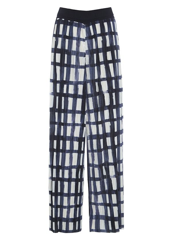 Watercolour check pants