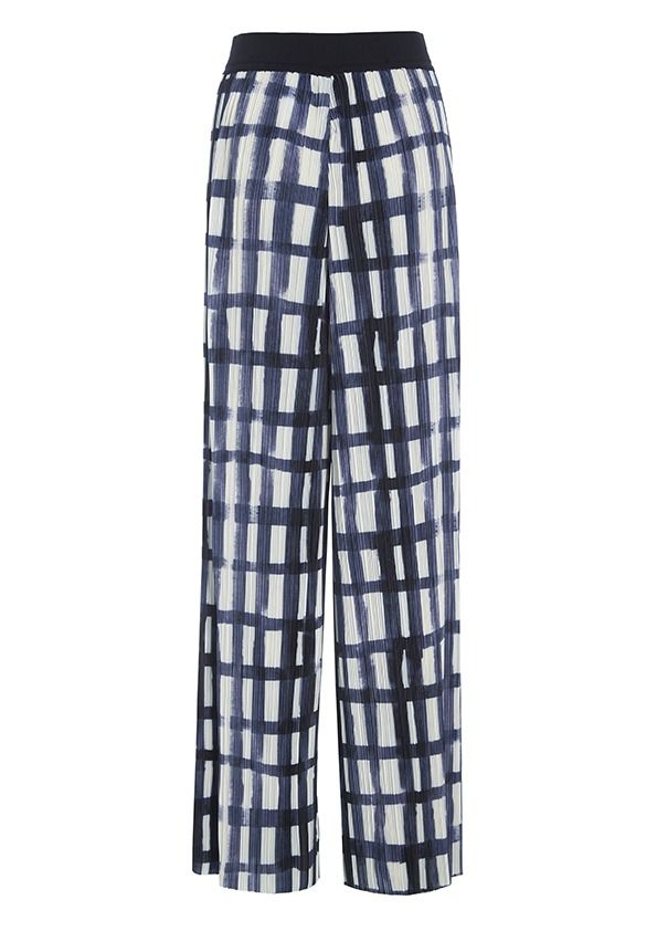Watercolour check pants