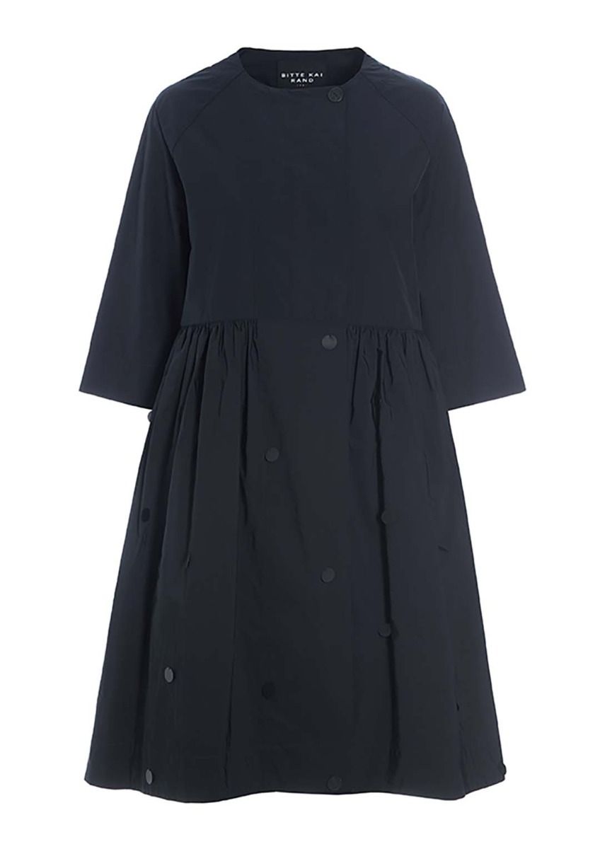 Fukkura poplin coat dress
