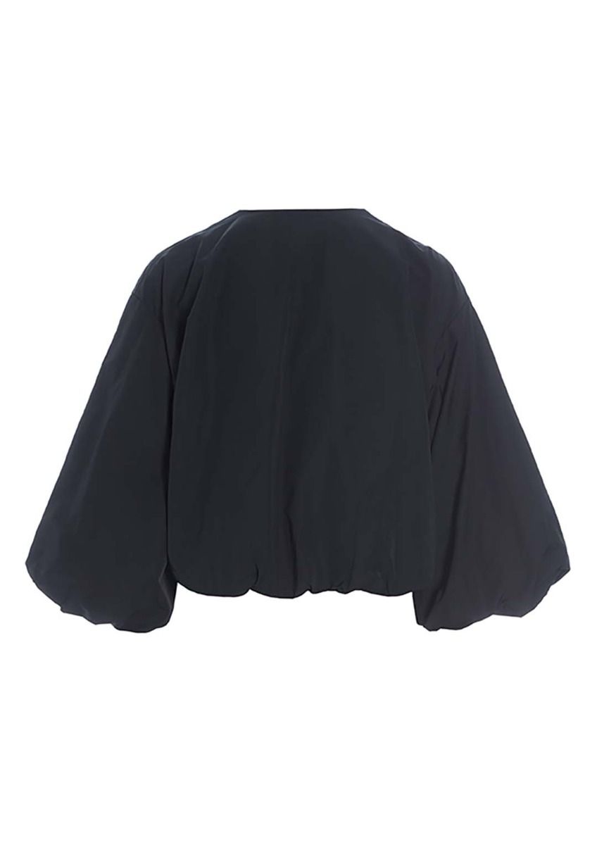 Fukkura poplin short jacket