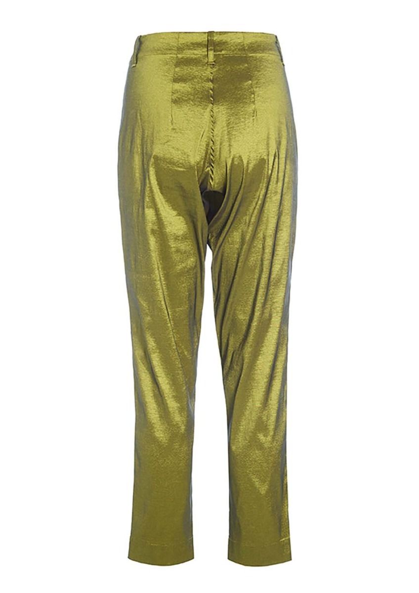 Changeant stretch narrow pants