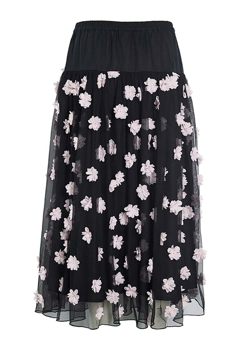 Blossom mesh skirt