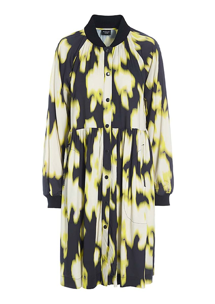 Iki FSC dress with rib detail