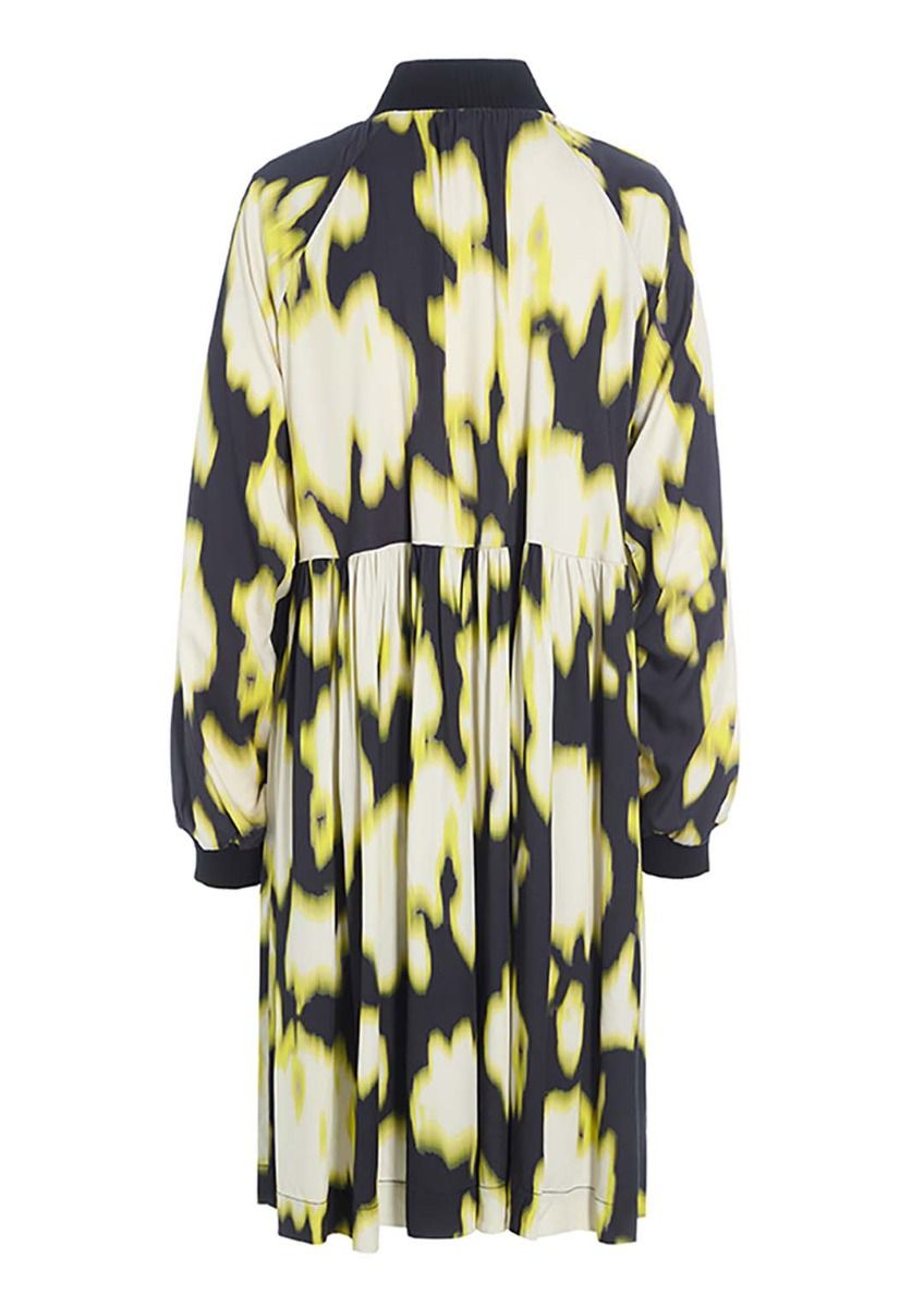 Iki FSC dress with rib detail