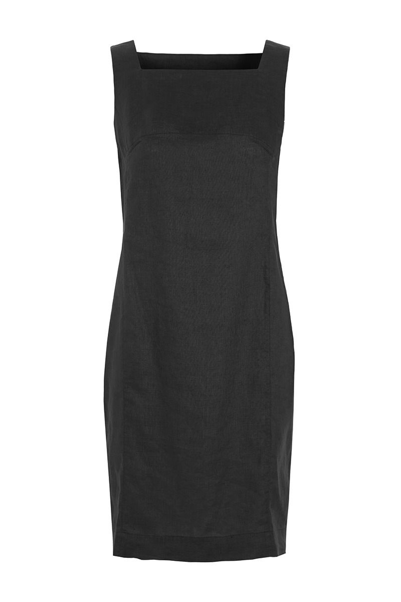 Airy linen short dress