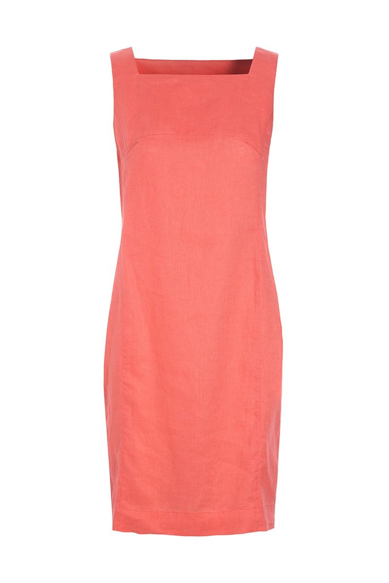 Airy linen short dress