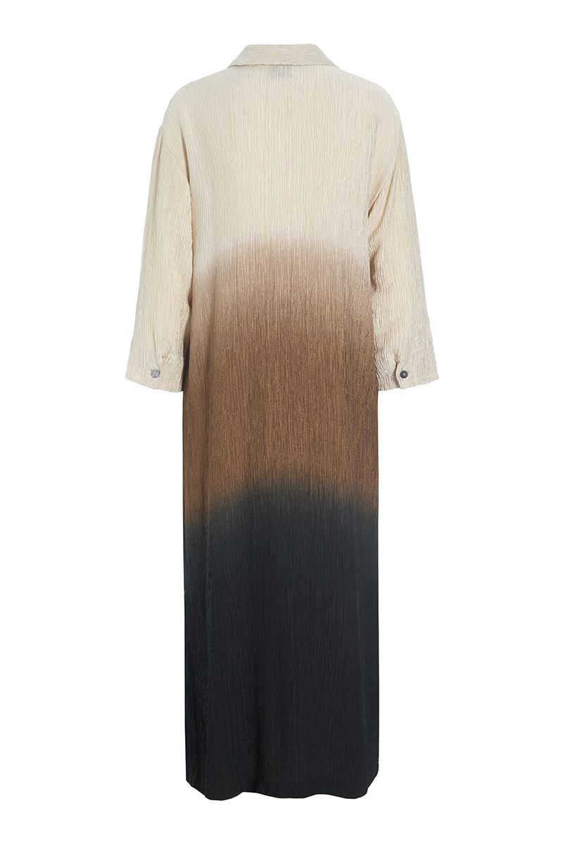 Summer dip dye shirt dress