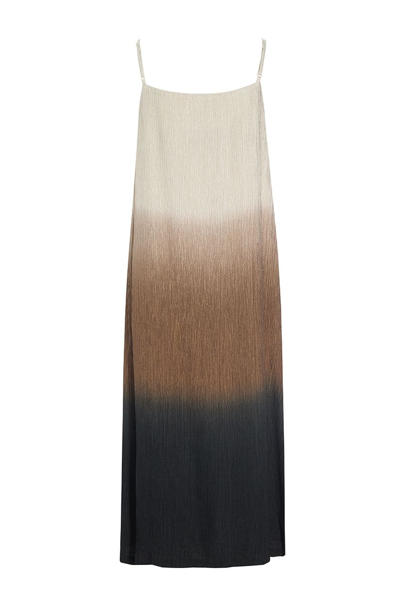 Summer dip dye strap dress