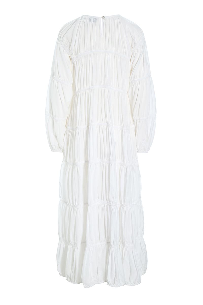 Vellum voile long dress