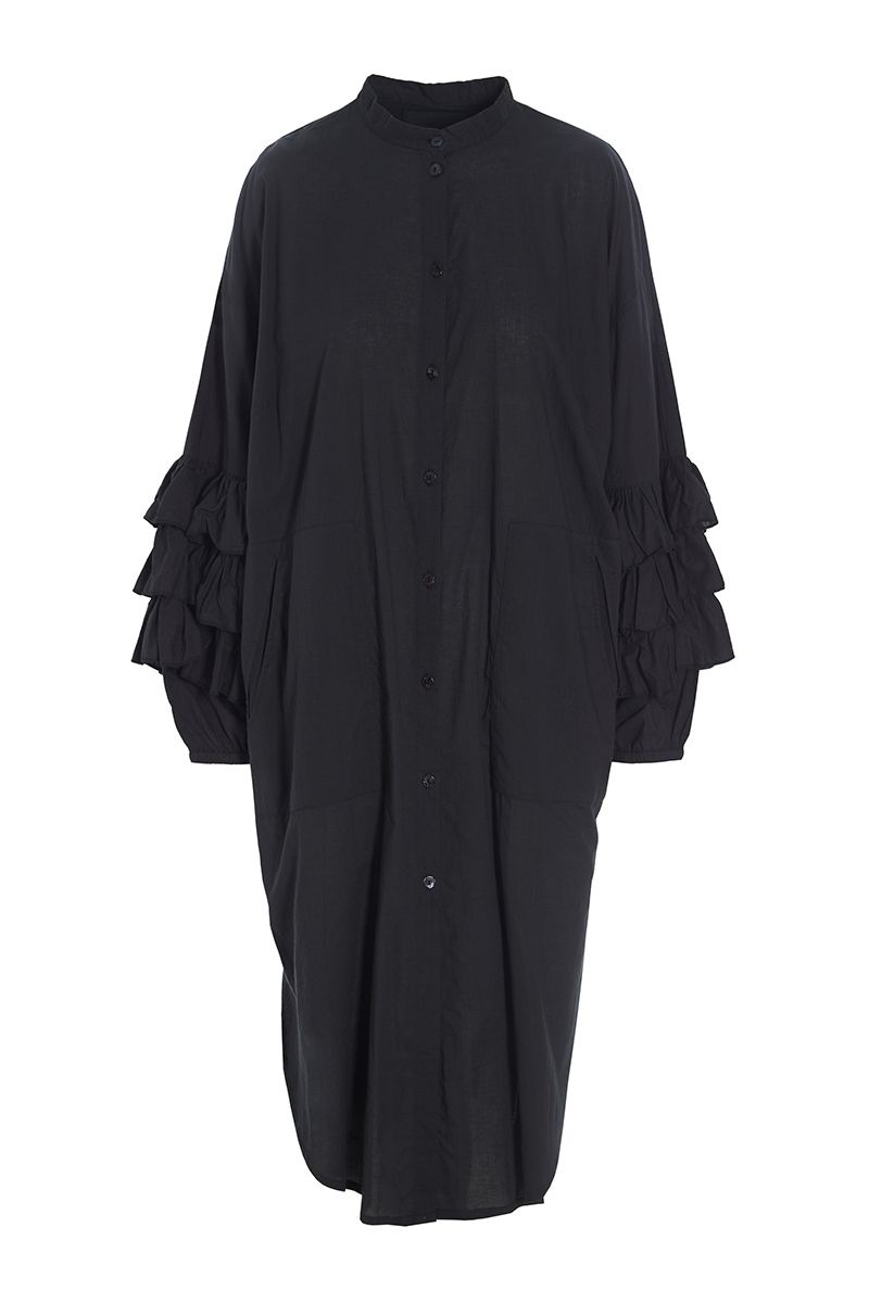 Vellum voile shirt tunic