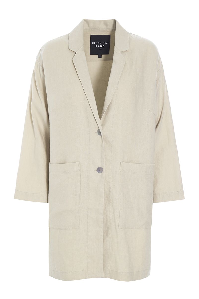 Lazy linen jacket