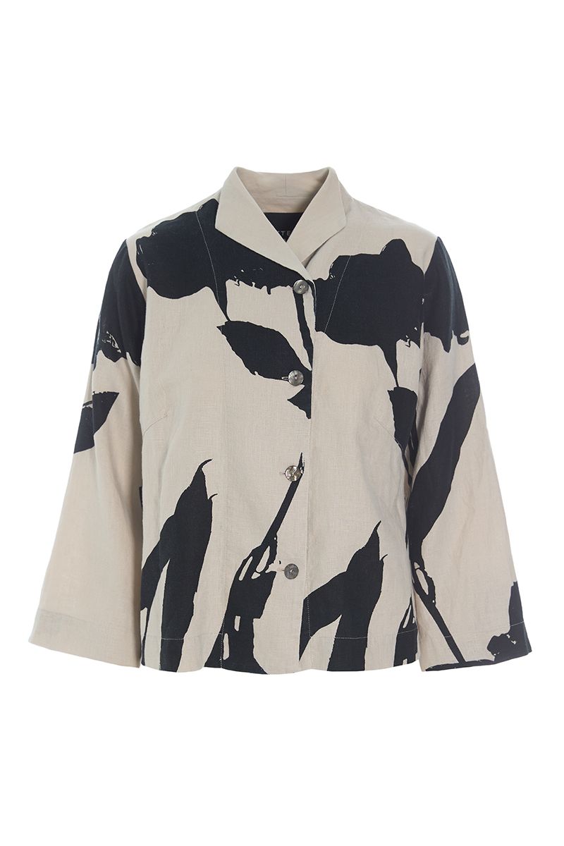 Shadow blossom short jacket