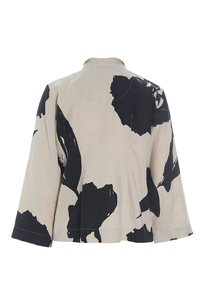 Shadow blossom short jacket
