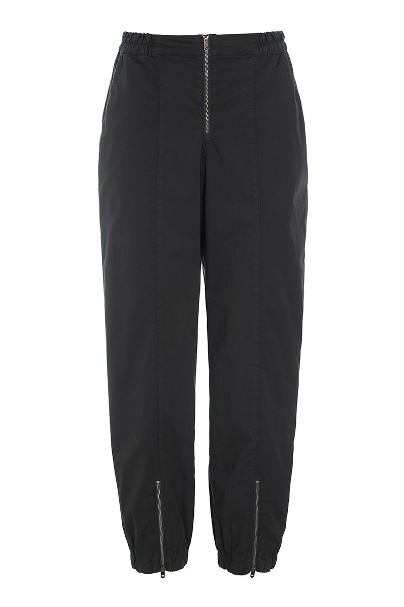 Senmei trousers with zippers