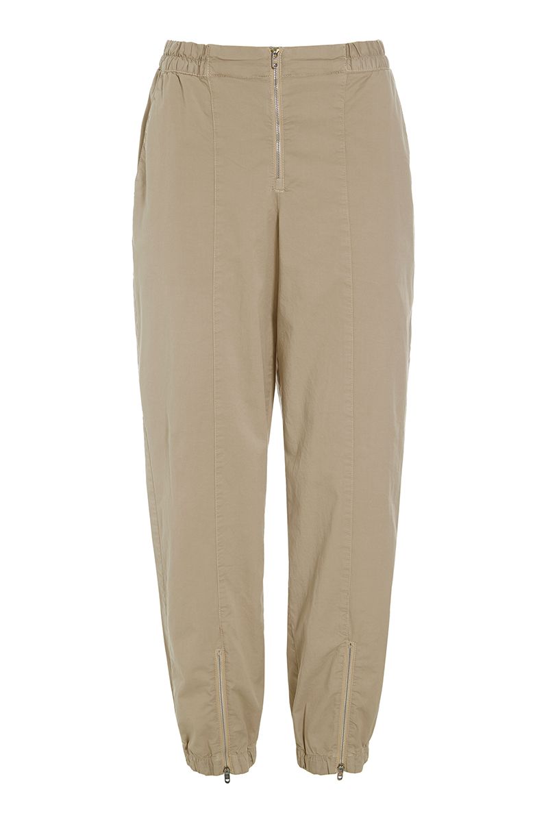 Senmei trousers with zippers