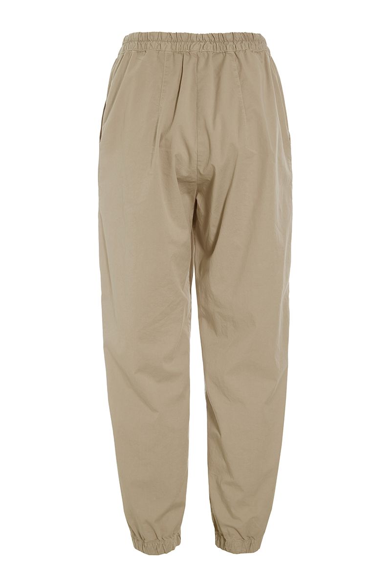 Senmei trousers with zippers