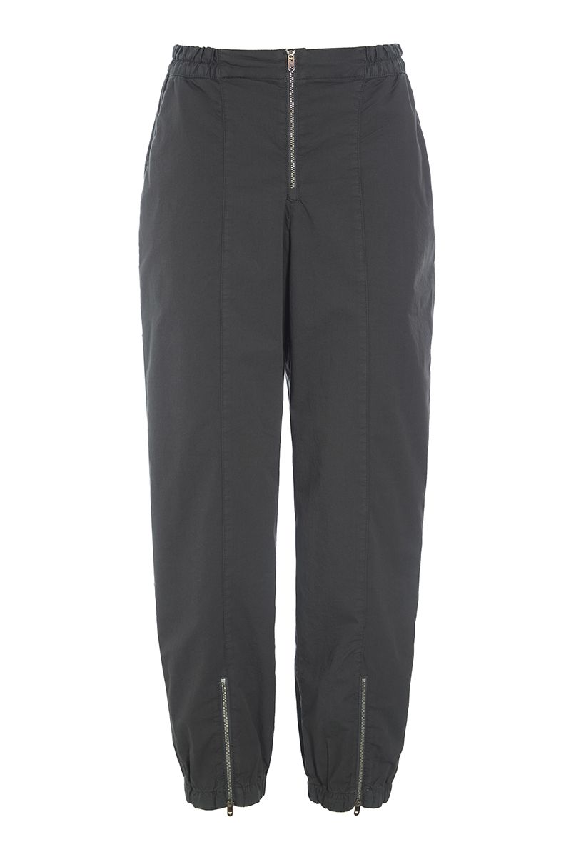 Senmei trousers with zippers