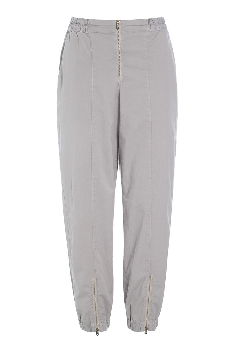 Senmei trousers with zippers