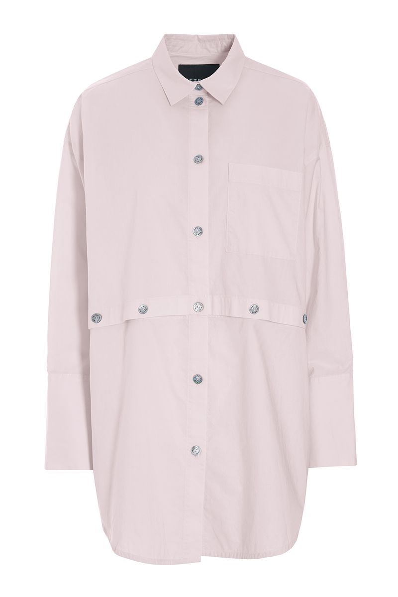 Core cotton oversized shirt