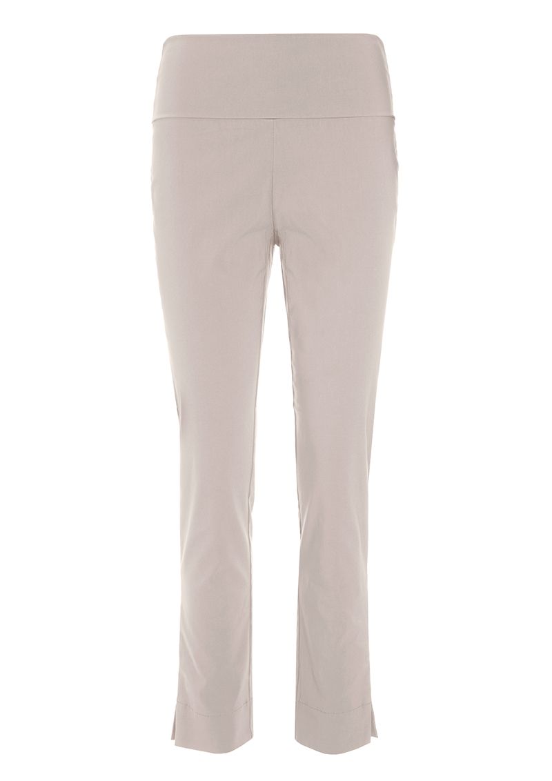 Magic stretch trousers with slits