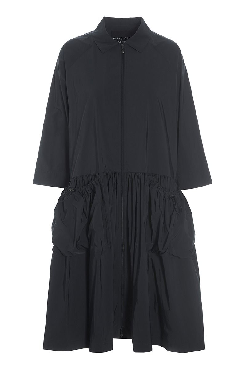 Fukkura poplin oversized dress