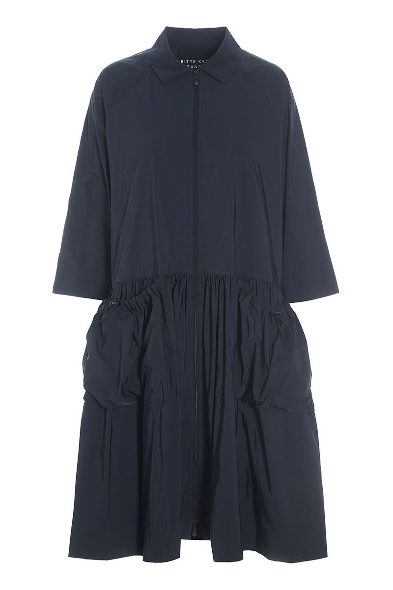 Fukkura poplin oversized dress