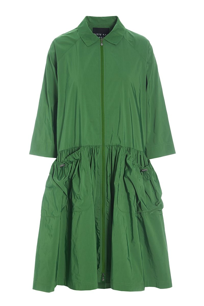 Fukkura poplin oversized dress
