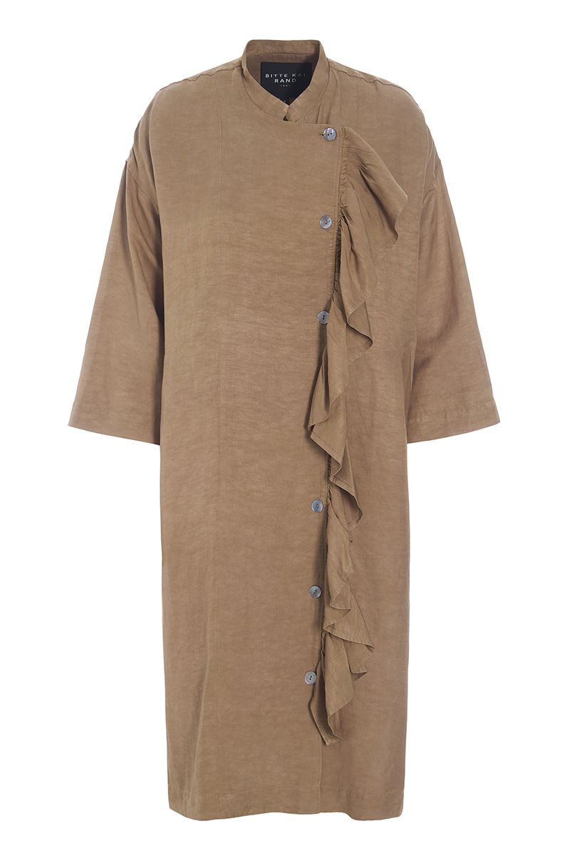 Kumamoto dress with ruffle