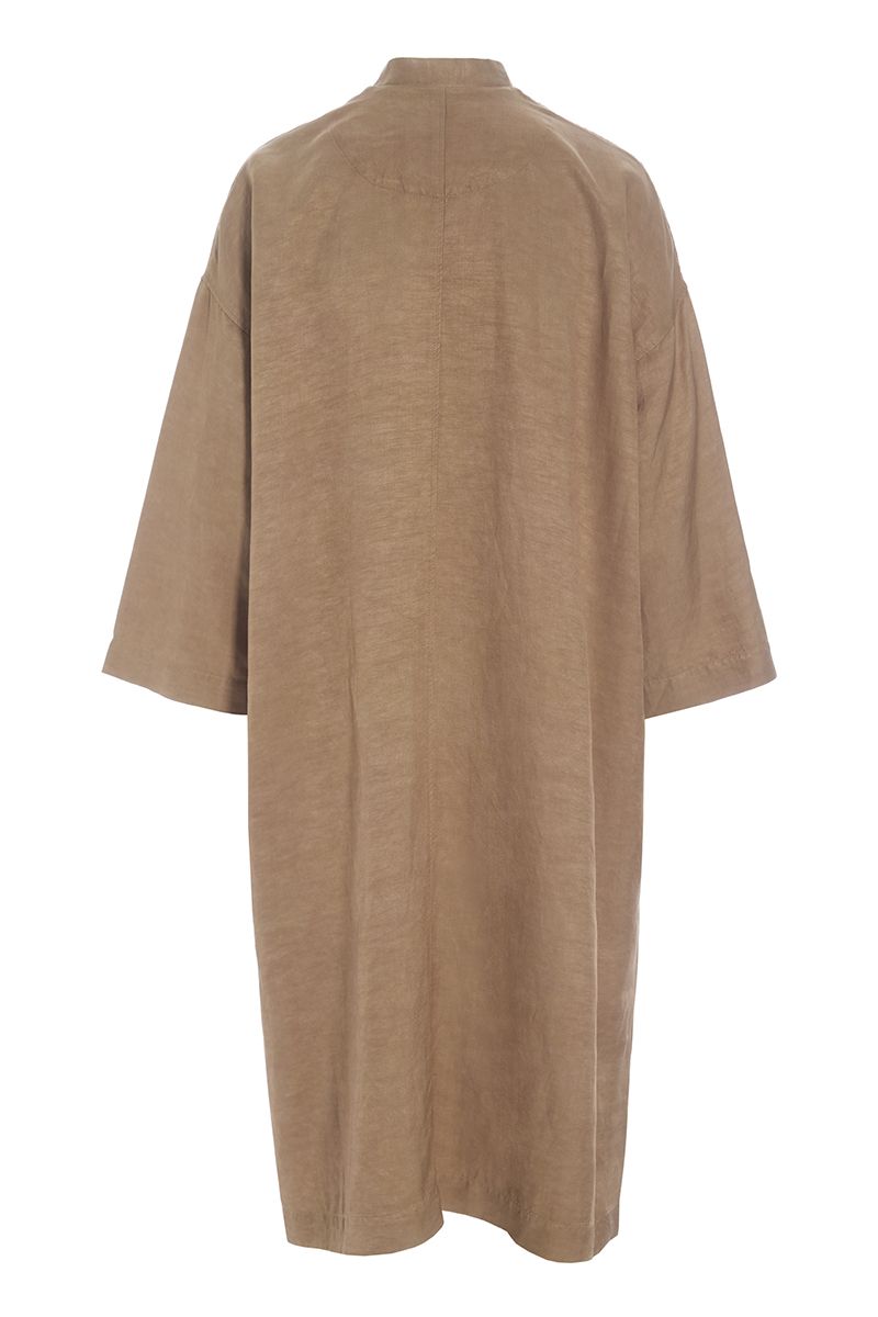 Kumamoto dress with ruffle