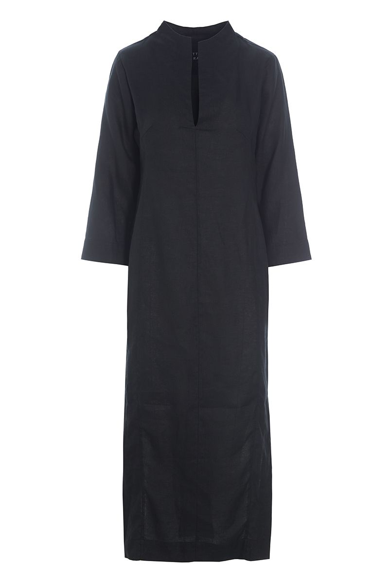 Airy linen long dress