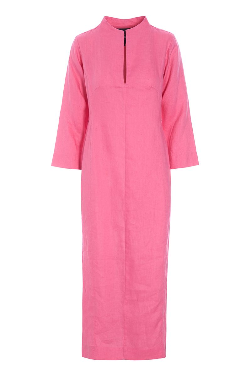 Airy linen long dress