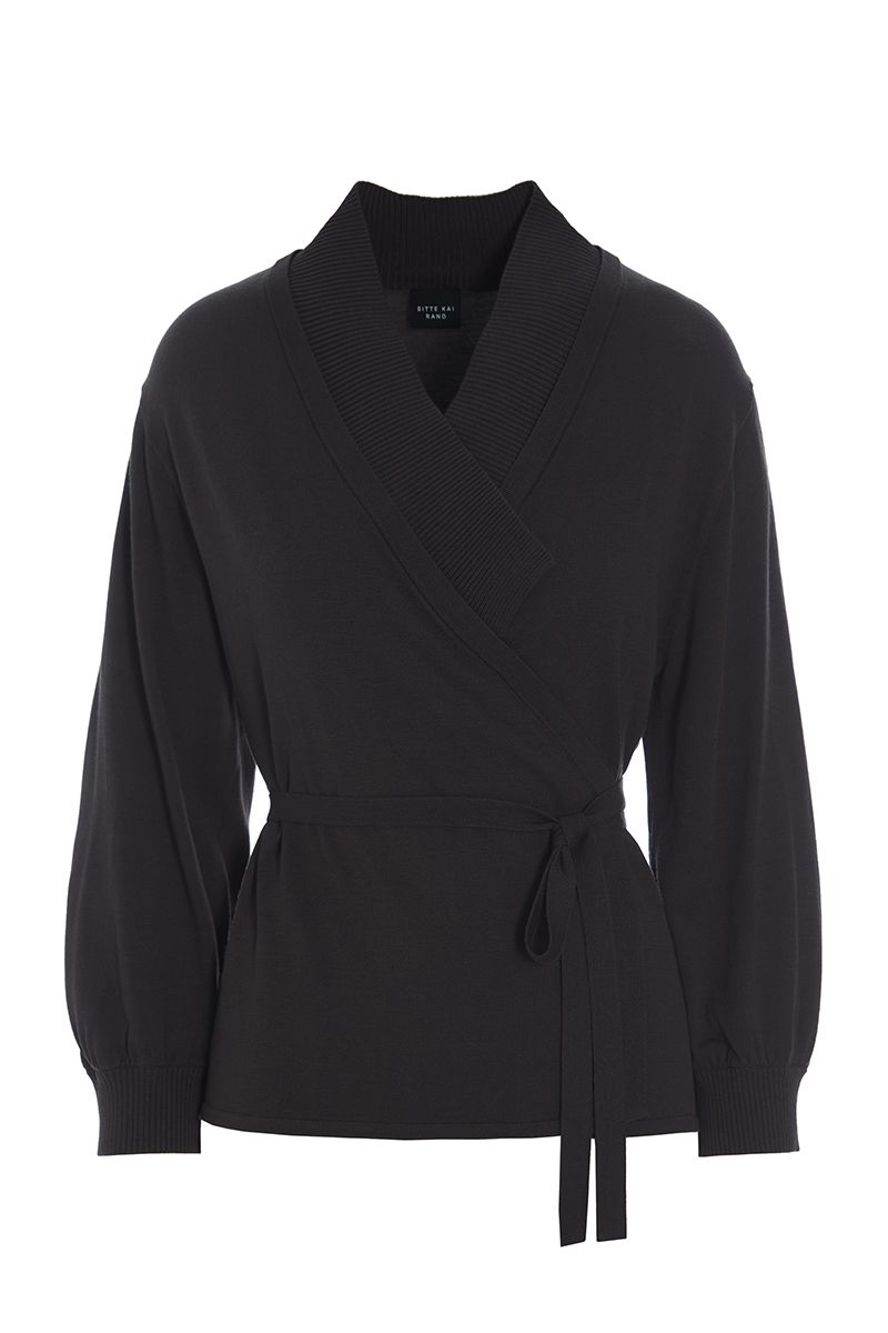 Bloom wrap blouse