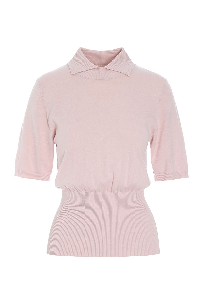 Bloom short-sleeved blouse