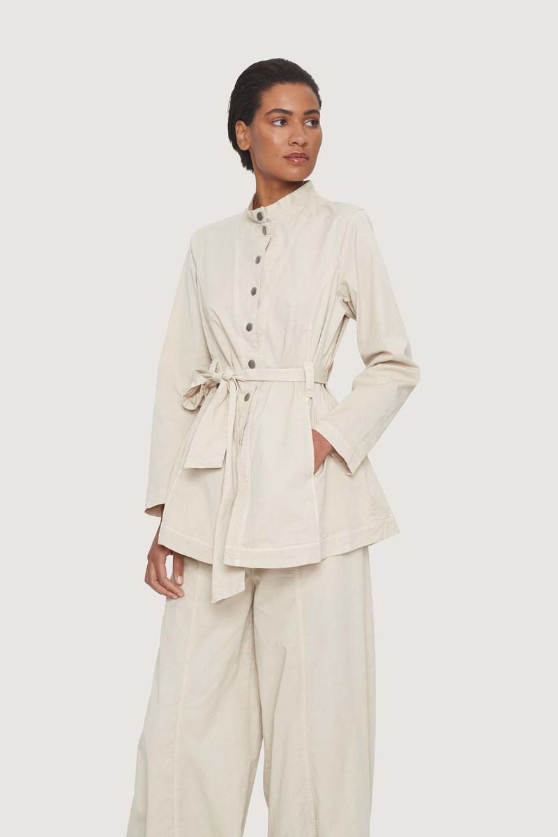 Wabi jacket with belt
