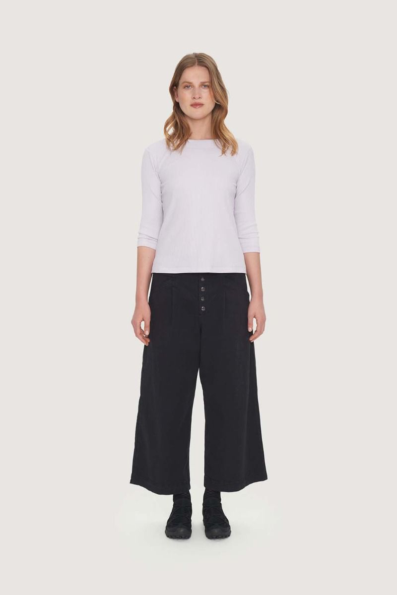Globe rib blouse