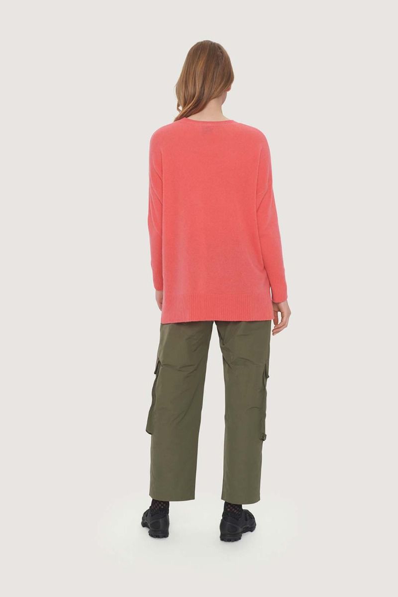 Cloud cashmere long sleeve blouse