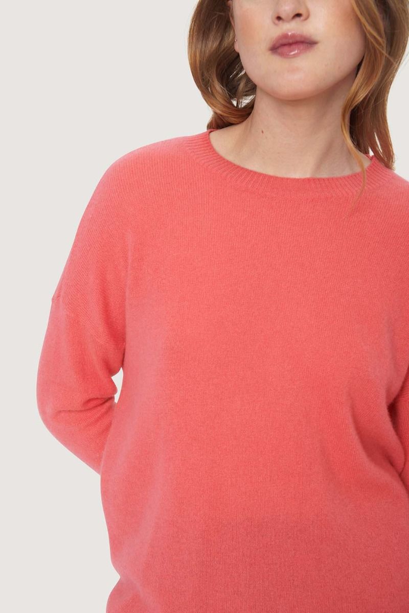 Cloud cashmere long sleeve blouse