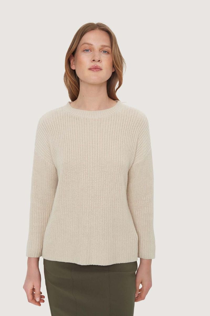 Gamine knit blouse