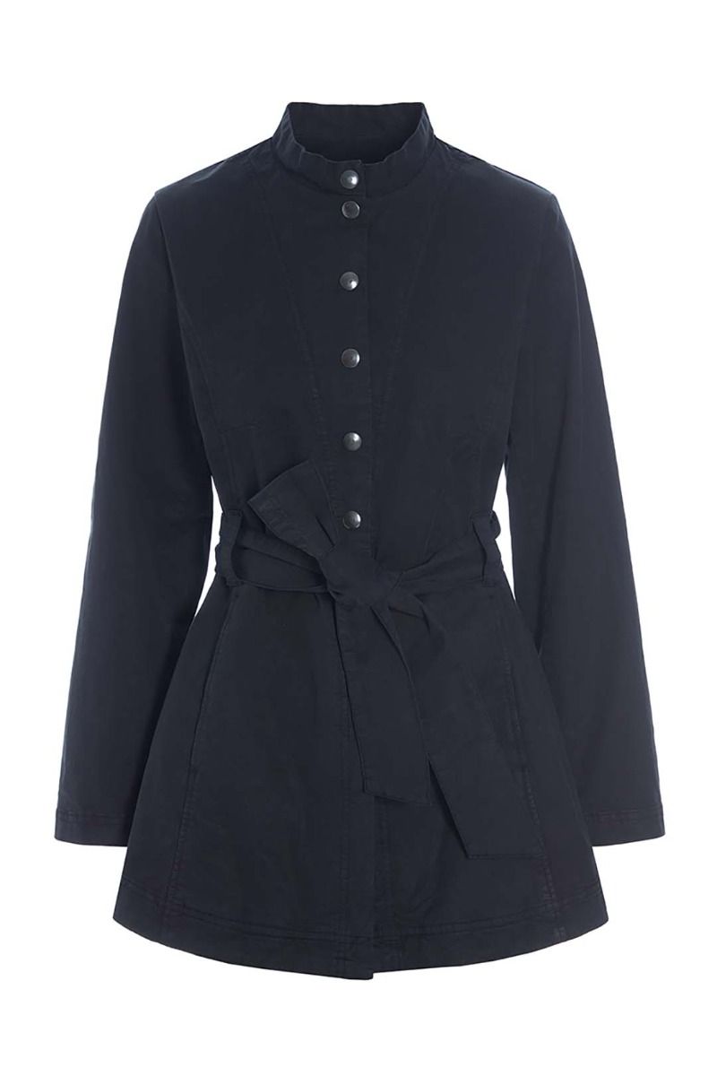 Wabi jacket with belt
