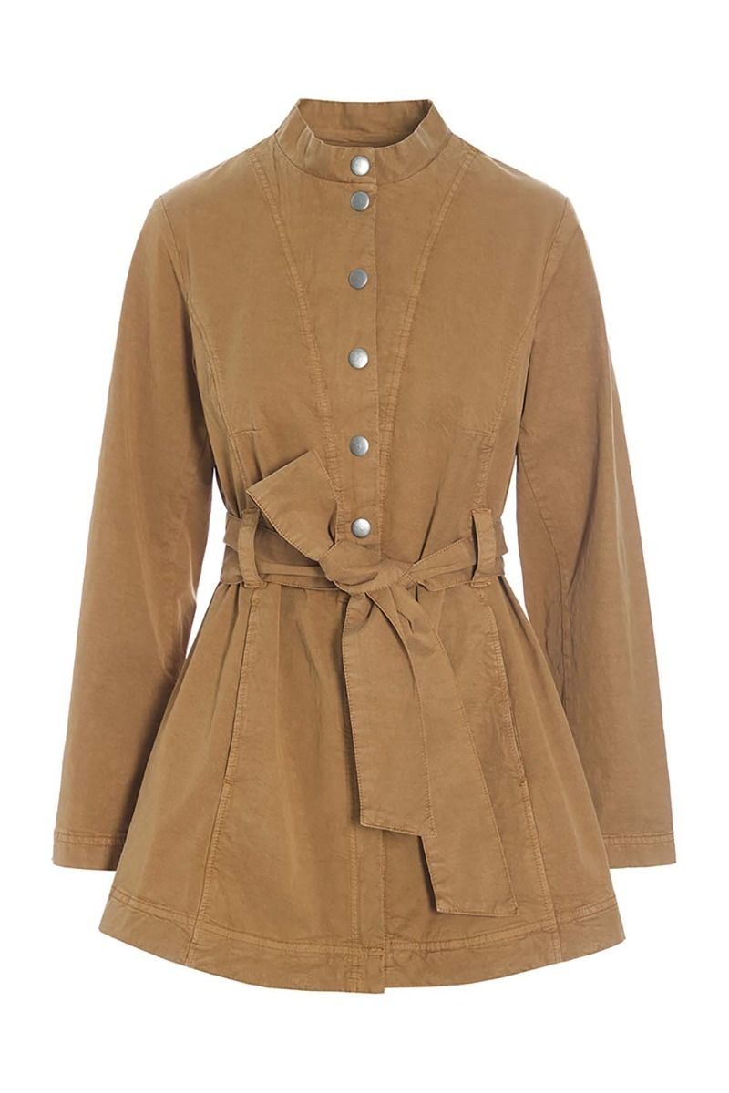 Wabi jacket with belt