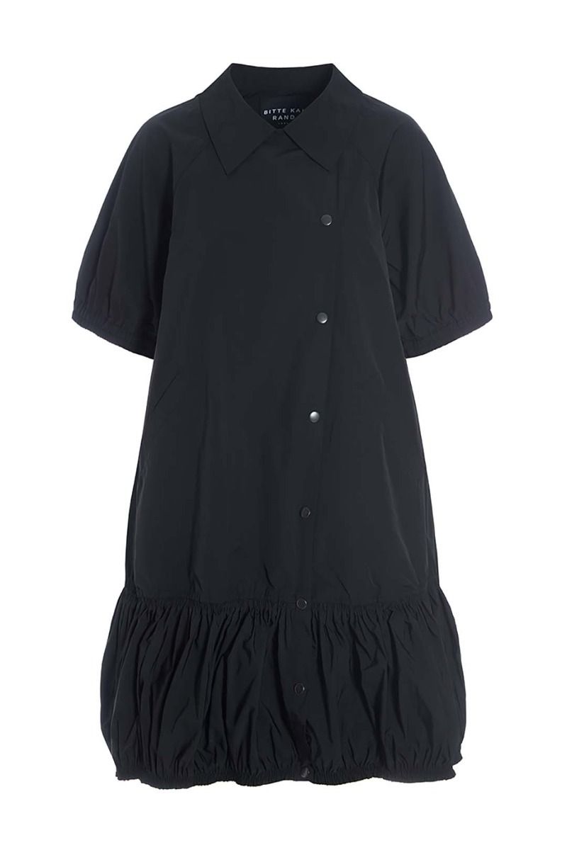 Fukkura poplin shirt dress