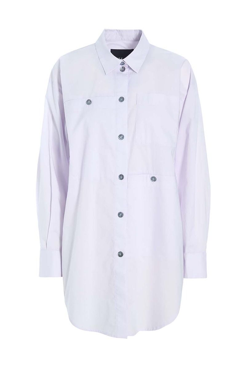 Core cotton shirt with pockets