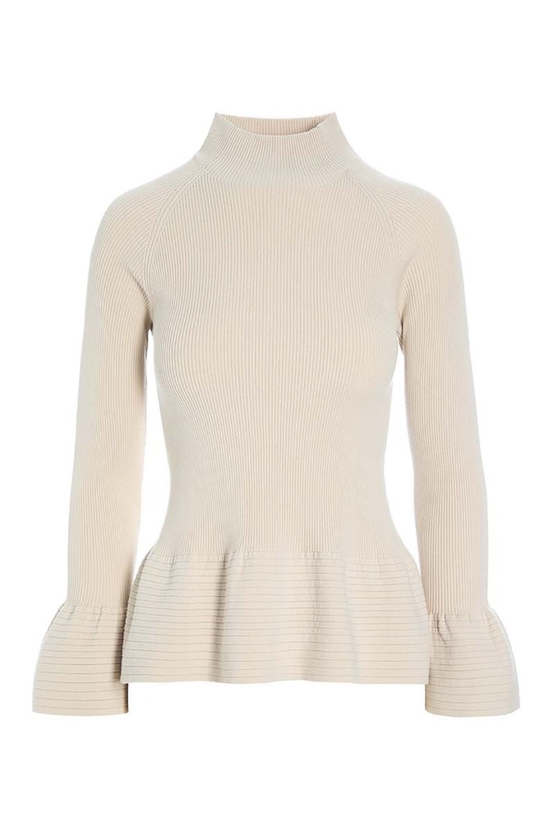 Saku rib-knit blouse