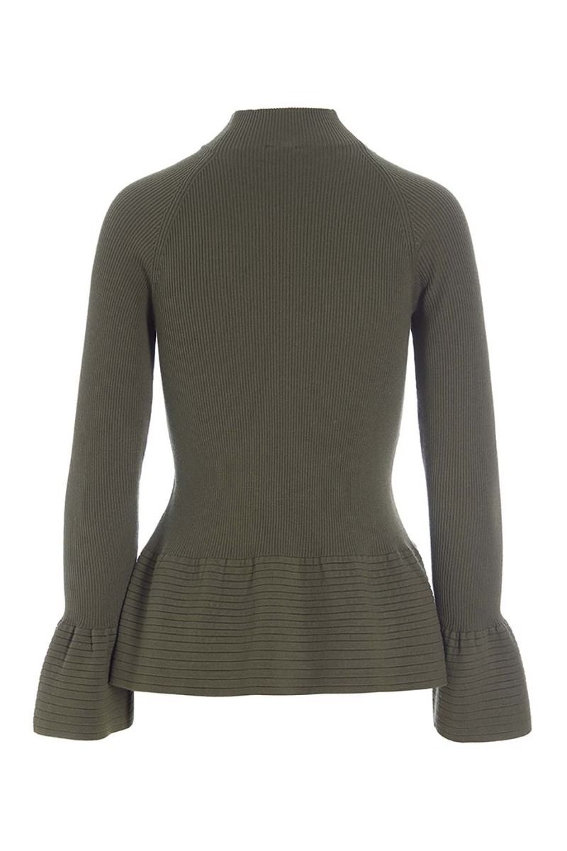 Saku rib-knit blouse