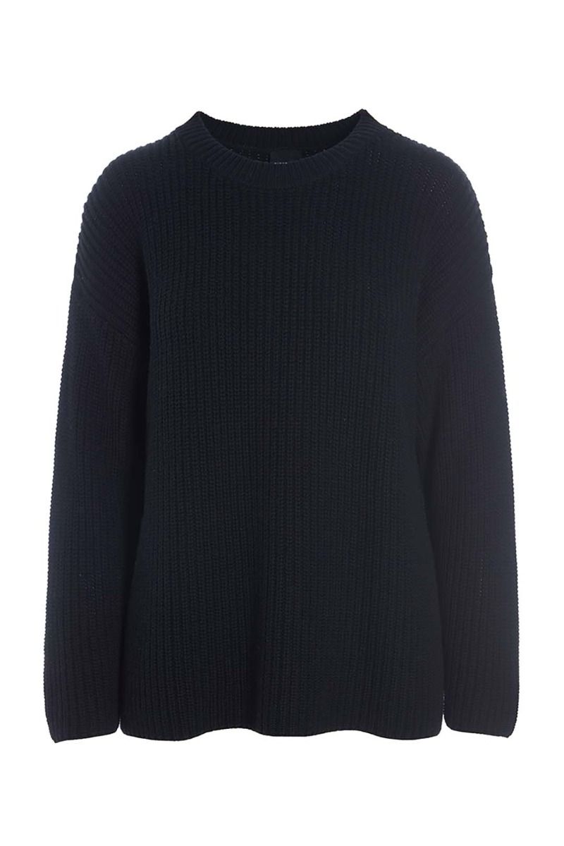 Gamine knit blouse