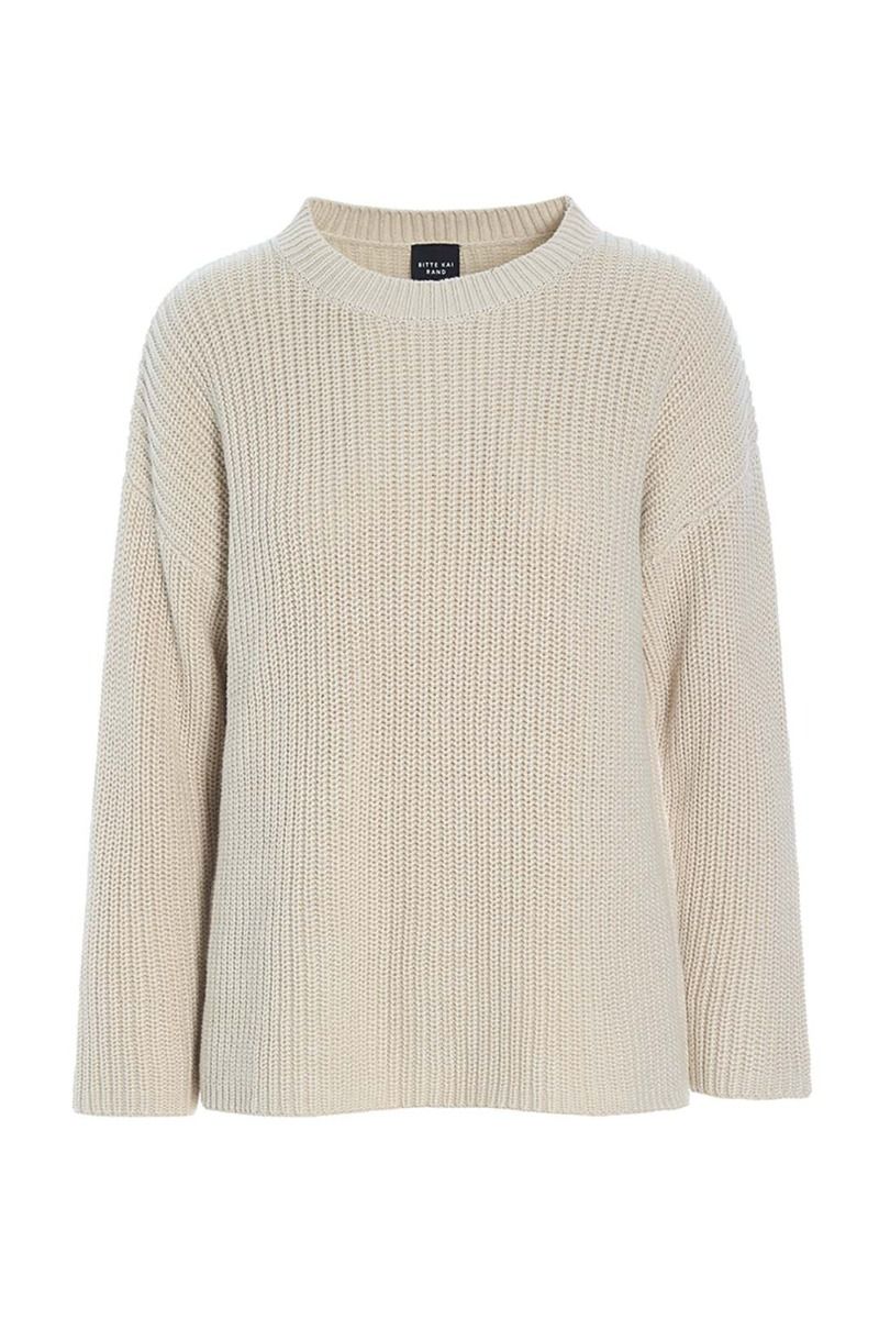 Gamine knit blouse