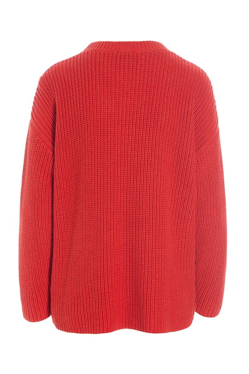 Gamine knit blouse